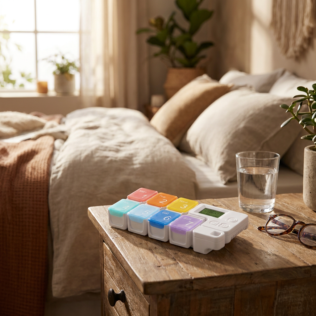 Piloa - Smart Electronic Pill Organiser