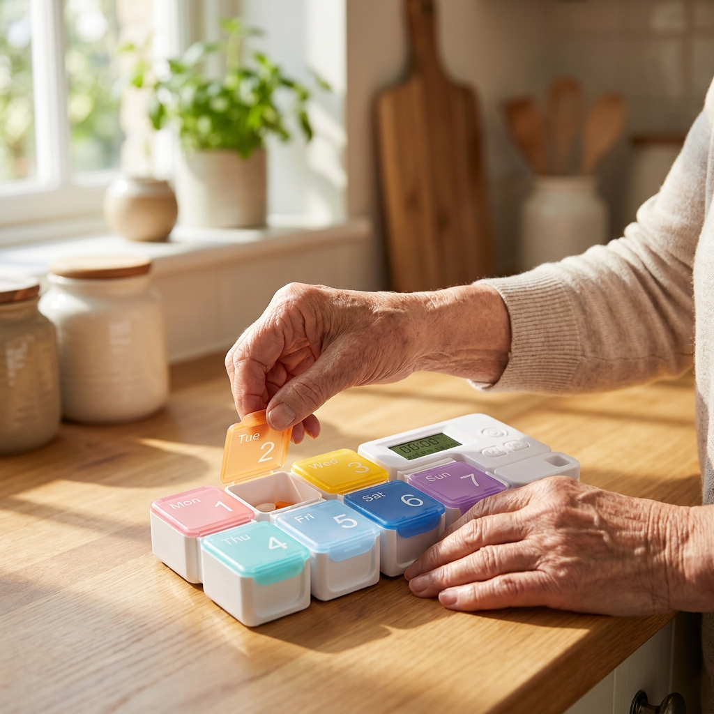 Piloa - Smart Electronic Pill Organiser