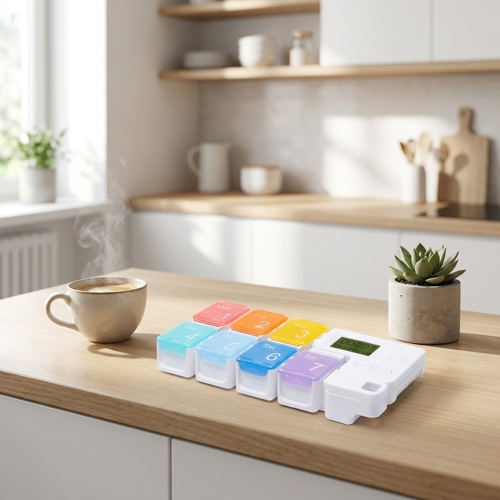 Piloa - Smart Electronic Pill Organiser