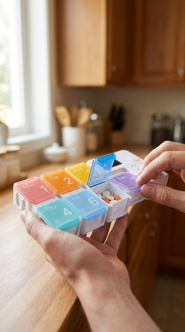 Piloa - Smart Electronic Pill Organiser